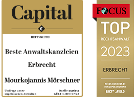 Capital: Beste Anwaltskanzlei Erbrecht